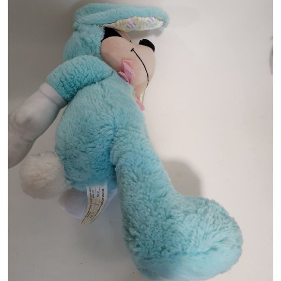 Disney Mickey Mouse Easter Bunny Plush Toy Stuffed Animal Medium 15 In. Green - Picture 7 of 7
